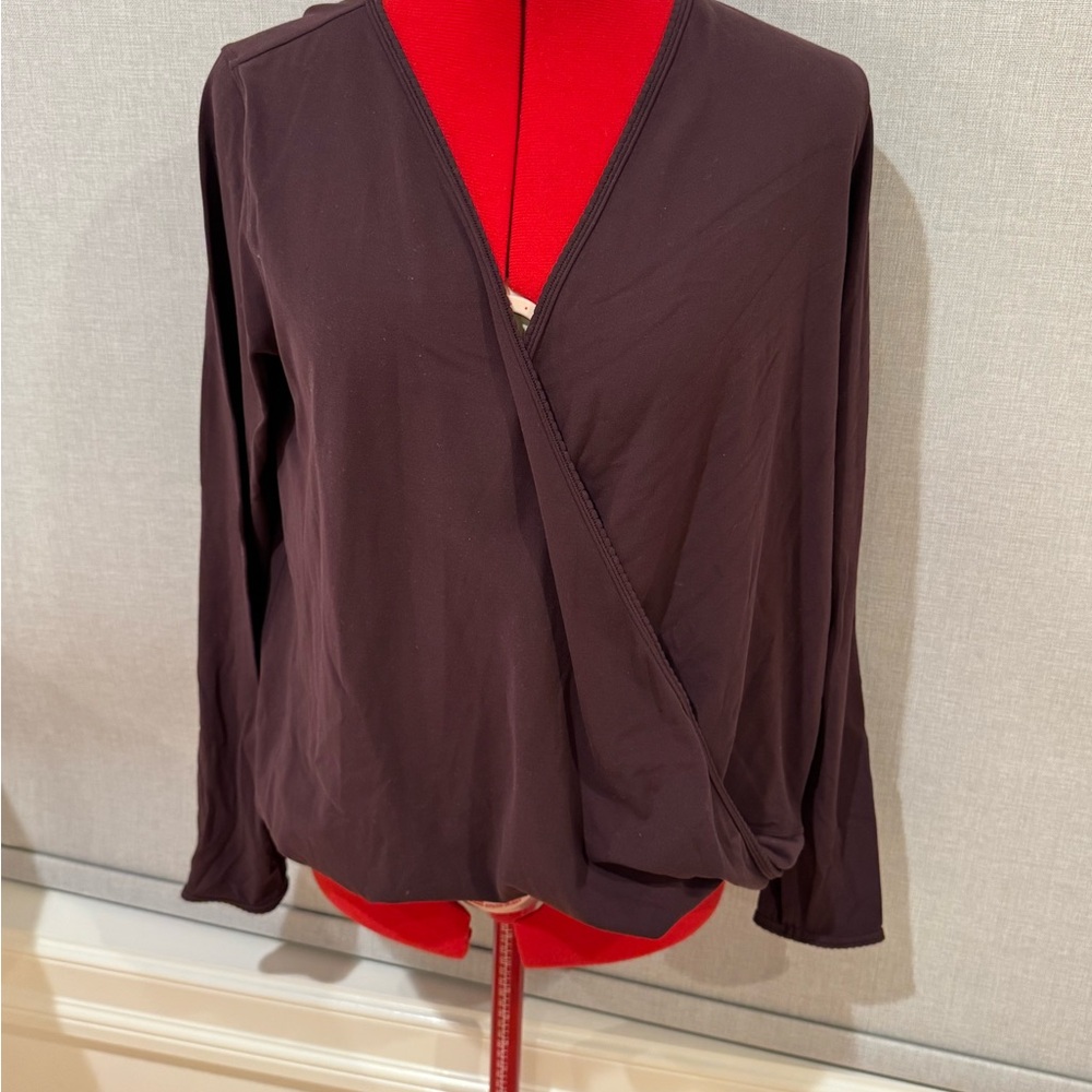 Lukulemon Women's Wrap Top - Merlot